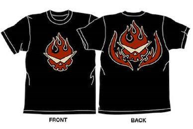 天元突破 紅蓮螺巖 (中碼) 天元隊 黑色 T-Shirt Gurren Team Black T-Shirt【Gurren Lagann】(Size: Middle)