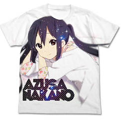 K-On！輕音少女 (加大)「中野梓」T-Shirt 白色 Nakano Azusa T-Shirt White【K-On!】(Size: XLarge)