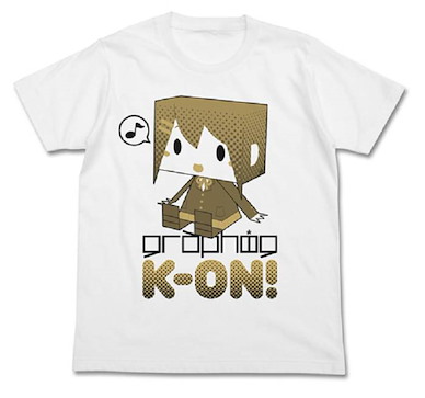 K-On！輕音少女 (中碼) 平澤唯 白色 T-Shirt Yui Hirasawa White T-Shirt【K-On!】(Size: Middle)