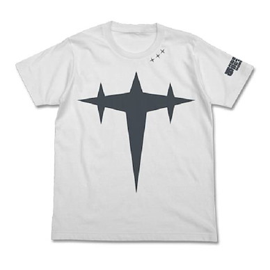 斬服少女 (中碼) Three-Star T-Shirt 白色 Three-Star T-Shirt White【Kill la Kill】(Size: Middle)