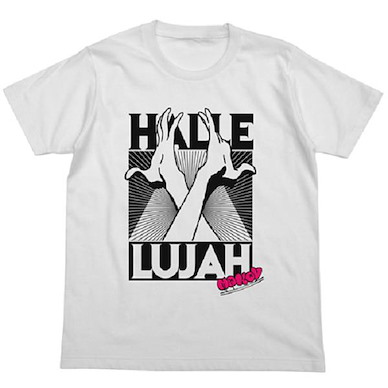斬服少女 (中碼) Mako Halleluiah 白色 T-Shirt Mako Halleluiah White T-Shirt【Kill la Kill】(Size: Middle)