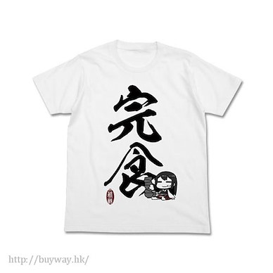 艦隊 Collection -艦Colle- (細碼)「赤城」"完食" 白色 T-Shirt Akagi no Kanshoku T-Shirt / WHITE - S【Kantai Collection -KanColle-】