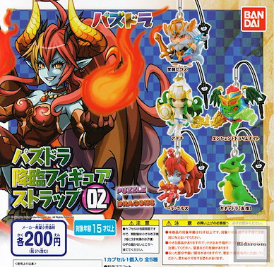 Puzzle & Dragons 電話防塵塞 扭蛋系列 第 2 彈 (1 套 5 款) Capsule 02 Character【Puzzle & Dragons】(5 Pieces)