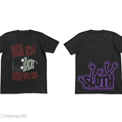 Re：從零開始的異世界生活 (大碼)「怠惰」黑色 T-Shirt Nou ga Furueru Petelgeuse T-Shirt / Black - L【Re:Zero】