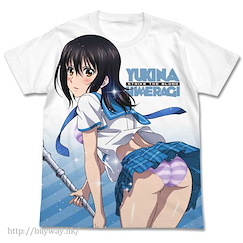 噬血狂襲 (大碼)「姬柊雪菜」白色 全彩 T-Shirt Yukina Himeragi DokiDoki Full Graphic T-Shirt / WHITE - L【Strike the Blood】