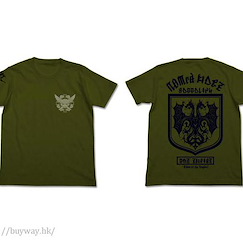 幼女戰記 (大碼)「第二〇三魔導大隊」墨綠色 T-Shirt Dai 203 Madou Daitai T-Shirt / MOSS - L【Saga of Tanya the Evil】