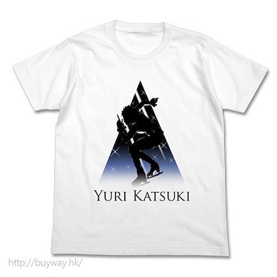 勇利!!! on ICE (大碼)「勝生勇利」白色 T-Shirt Yuri Katsuki T-Shirt / WHITE - L【Yuri on Ice】