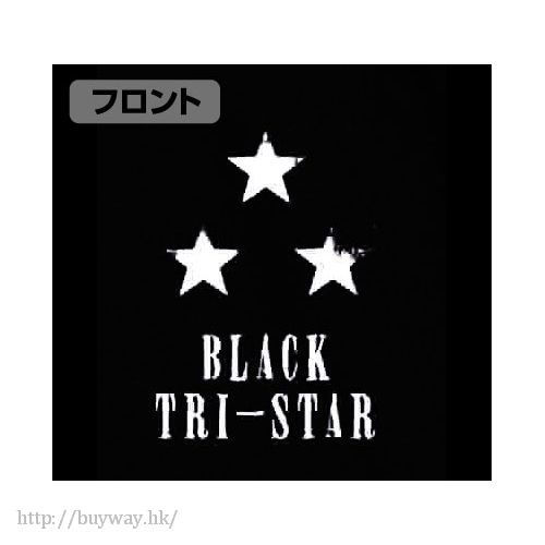 機動戰士高達系列 : 日版 (加大)「BLACK TRI-STAR」黑色 T-Shirt
