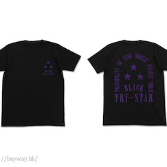 機動戰士高達系列 : 日版 (中碼)「BLACK TRI-STAR」黑色 T-Shirt