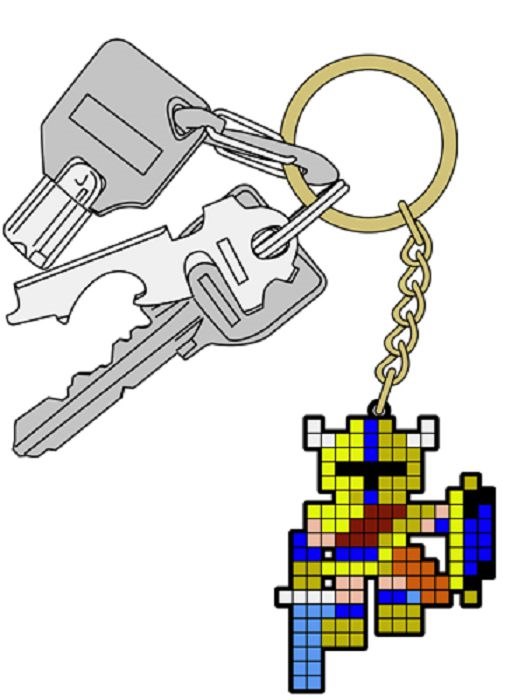 迷宮塔 : 日版 基爾 橡膠匙扣