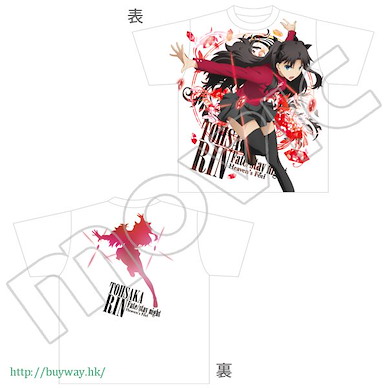 Fate系列 (大碼)「遠坂凜」全彩 T-Shirt Full Graphic T-Shirt B Rin-L【Fate Series】