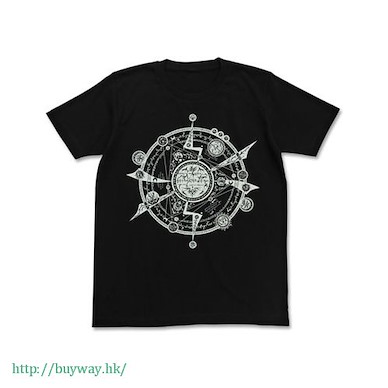 Item-ya (大碼)「tonitrus魔法陣」夜光黑色 T-Shirt tonitrus Magic Circle Glow-in-the-Dark T-Shirt / BLACK-L【Item-Ya】