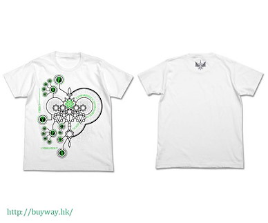 騎士&魔法 (中碼)「魔法腳本」白色 T-Shirt Script T-Shirt / WHITE-M【Knight's & Magic】