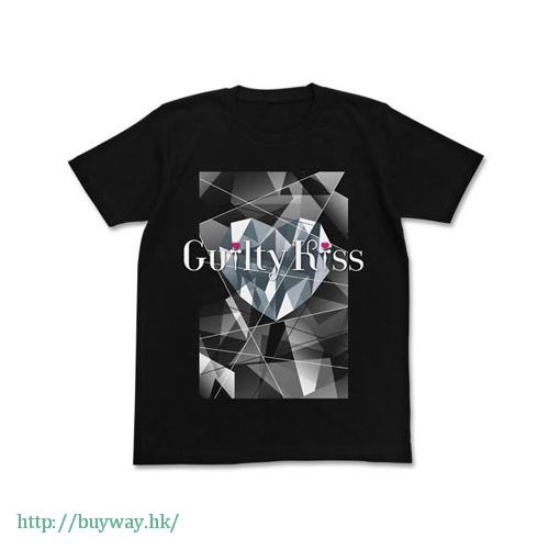 LoveLive! Sunshine!! : 日版 (細碼)「Guilty Kiss」黑色 T-Shirt