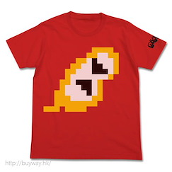打空氣 : 日版 (大碼)「Pooka」酒紅色 T-Shirt