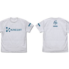 新世紀福音戰士 : 日版 (細碼)「KREDIT」霧灰 T-Shirt