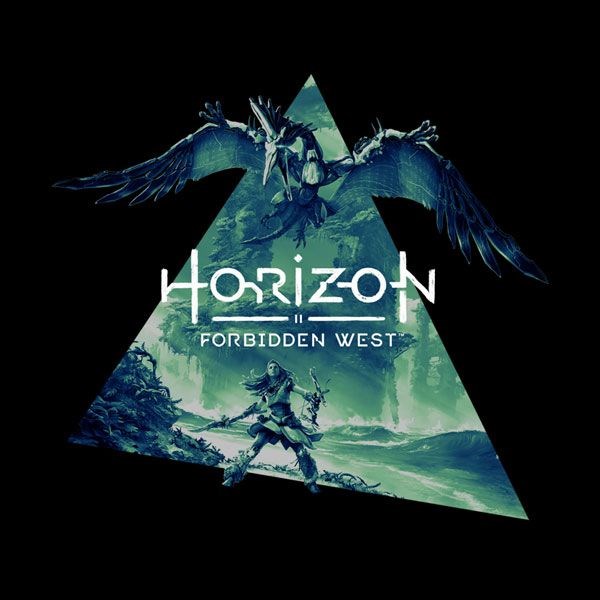 地平線 零之曙光 / 地平線 西域禁地 : 日版 (中碼)「Horizon Forbidden West」黑色 T-Shirt