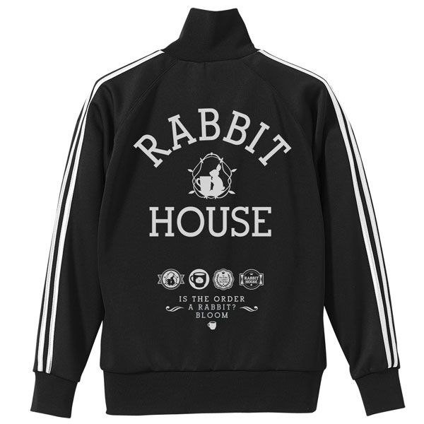 請問您今天要來點兔子嗎？ : 日版 (加大)「Rabbit House」黑×白 球衣