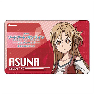 刀劍神域系列 「亞絲娜」戲場版-無星夜的咏嘆調- A 款 IC 咭貼紙 Progressive: Aria of a Starless Night IC Card Sticker Asuna A【Sword Art Online Series】
