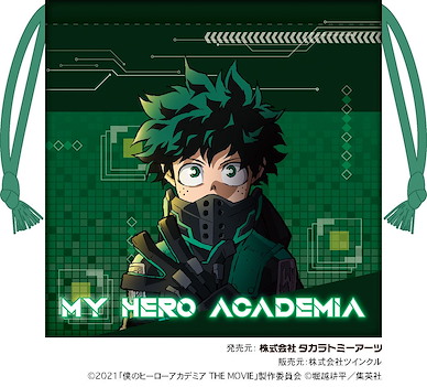 我的英雄學院 「綠谷出久」世界英雄任務 索繩小物袋 Kinchaku Midoriya Izuku My Hero Academia: World Heroes' Mission【My Hero Academia】
