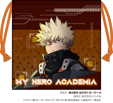 我的英雄學院 「爆豪勝己」世界英雄任務 索繩小物袋 Kinchaku Bakugo Katsuki My Hero Academia: World Heroes' Mission【My Hero Academia】
