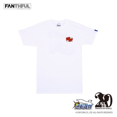 逆轉裁判 (大碼) 20周年紀念 FANTHFUL 系列 白色 T-Shirt FANTHFUL Series T-Shirt (White L Size)【Ace Attorney】