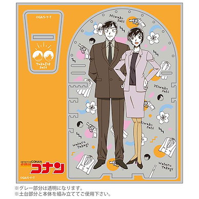 名偵探柯南 「佐藤美和子 + 高木涉」飾物架 Sato & Takagi Motif Accessory Stand【Detective Conan】