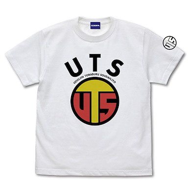 遊戲王 系列 (細碼)「遊戲王GO RUSH」UTS 外星人糾紛諮詢處 白色 T-Shirt Yu-Gi-Oh! Go Rush!! UTS (Ultraterrestrial Trouble Solutions) T-Shirt /WHITE-S【Yu-Gi-Oh!】