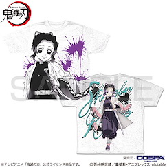 鬼滅之刃 (加大)「胡蝶忍」全彩 T-Shirt Shinobu Kocho Double-sided Full Graphic T-Shirt /XL【Demon Slayer: Kimetsu no Yaiba】