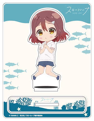 SLOW LOOP-女孩的釣魚慢活- 「福元二葉」亞克力企牌 Fukumoto Futaba Jum-colle Acrylic Stand【SLOW LOOP】