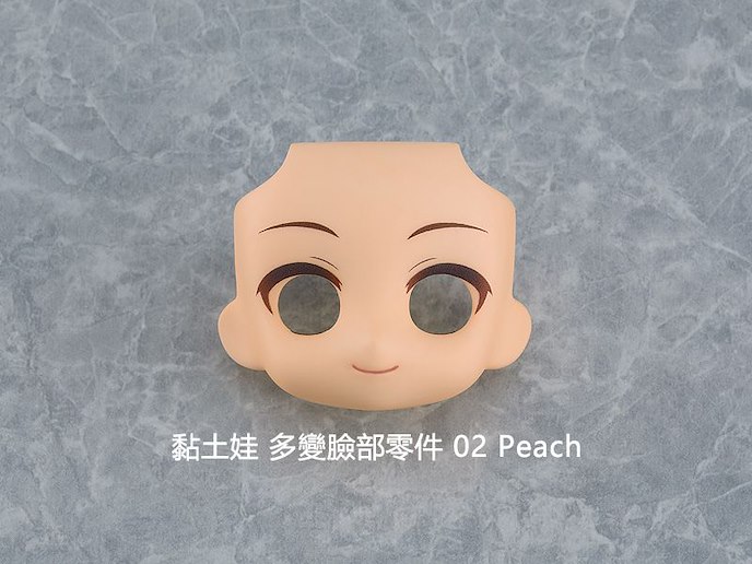日版 黏土娃 多變臉部零件 02 Peach