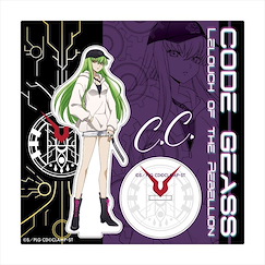 Code Geass 叛逆的魯魯修 : 日版 「C.C.」便服 亞克力企牌