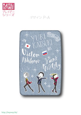 勇利!!! on ICE 「勝生勇利 + 維克托·尼基福羅夫 + 尤里·普利謝茨基」名片盒 Card Case Design P-A【Yuri on Ice】