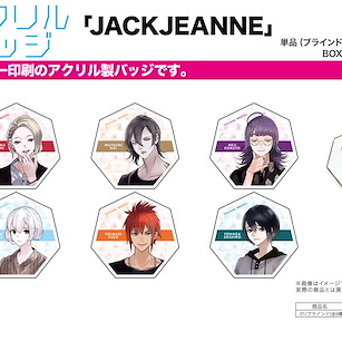 Jack Jeanne 亞克力徽章 01 (6 個入) Chara Acrylic Badge 01 (6 Pieces)【Jack Jeanne】