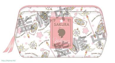 百變小櫻 Magic 咭 「星之杖 + 櫻之咭」圖案化妝袋 Sakura Pattern Pouch【Cardcaptor Sakura】
