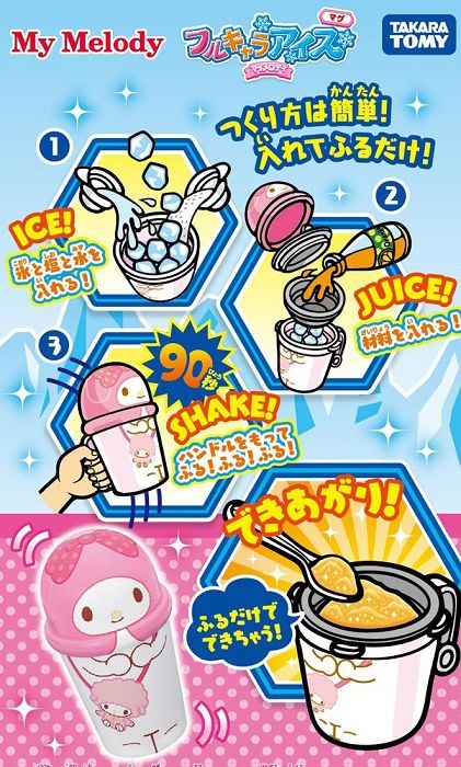Sanrio系列 : 日版 「Melody」透心涼系列沙冰杯