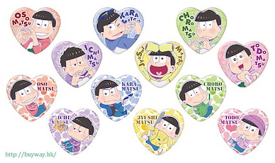 阿松 心形徽章 (12 個入) Heart Can Badge Collection (12 Pieces)【Osomatsu-kun】