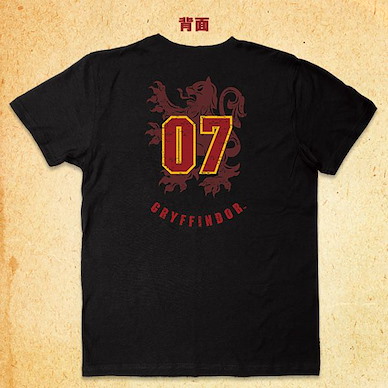 哈利波特系列 (中碼)「葛萊芬多」黑色 T-Shirt Gryffindor Black T-Shirt M Size【Harry Potter Series】
