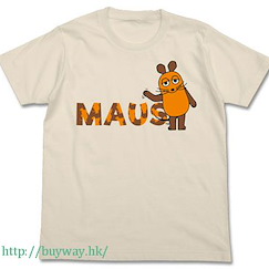 鼠族 (加大)「Maus」米白 T-Shirt Hand Waving Maus T-Shirt / NATURAL-XL【MAUS】