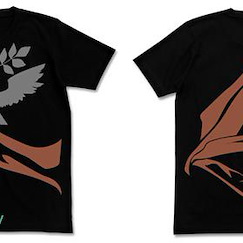Fate系列 : 日版 (細碼)「Rider (Achilles 阿基里斯)」黑色 T-Shirt