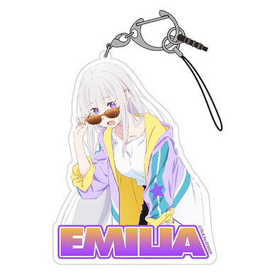 Re：從零開始的異世界生活 「艾米莉婭」亞克力匙扣 Emilia Design Acrylic Multi Key Chain【Re:Zero】