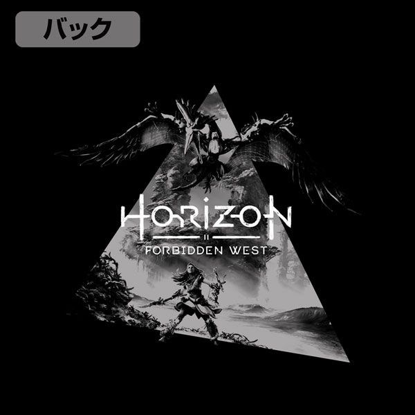 地平線 零之曙光 / 地平線 西域禁地 : 日版 (中碼) Horizon Forbidden West 黑色 連帽拉鏈外套