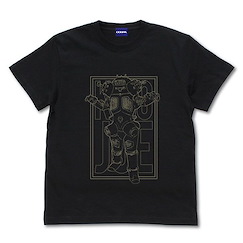 超人系列 (細碼)「King Joe」黑色 T-Shirt Ultra Seven King Joe Illustration Touch T-Shirt /BLACK-S【Ultraman Series】