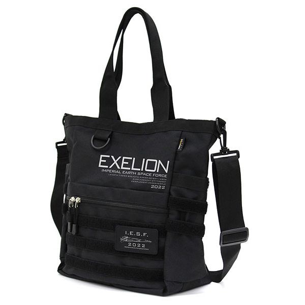 飛越巔峰 : 日版 Exelion 黑色 多功能 手提袋