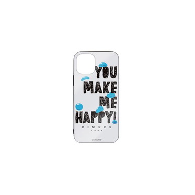 關於我轉生變成史萊姆這檔事 「YOU MAKE ME HAPPY!」iPhone [12, 12Pro] 強化玻璃 手機殼 Minna no Rimuru-sama Tempered Glass iPhone Case /12,12Pro【That Time I Got Reincarnated as a Slime】