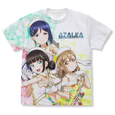 LoveLive! Sunshine!! (細碼) AZALEA 全彩 白色 T-Shirt AZALEA Full Graphic T-Shirt /WHITE-S【Love Live! Sunshine!!】