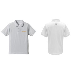 LoveLive! 虹咲學園校園偶像同好會 (中碼) 虹咲學園 刺繡 白色 Polo Shirt Nijigasaki High School Embroidery Polo Shirt /WHITE-M【Love Live! Nijigasaki Academy School Idol Club】