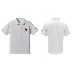 新世紀福音戰士 : 日版 (加大) EVANGELION NERV 刺繡 白色 Polo Shirt