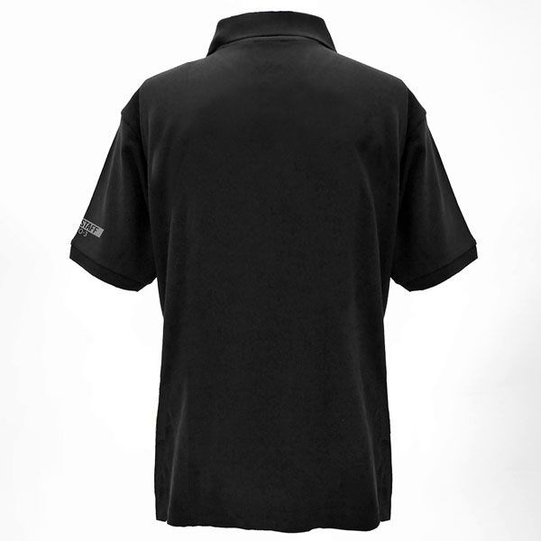 新世紀福音戰士 : 日版 (加大) EVANGELION NERV 刺繡 黑色 Polo Shirt