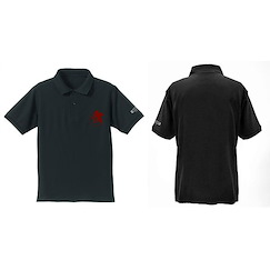 新世紀福音戰士 (細碼) EVANGELION NERV 刺繡 黑色 Polo Shirt EVANGELION NERV Embroidery Polo Shirt /BLACK-S【Neon Genesis Evangelion】